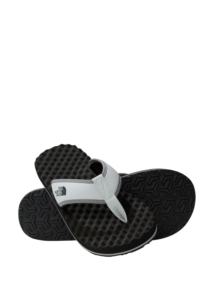 The North Face Black/Chrome Mens Base Camp Flip Flops - Image 3 of 7