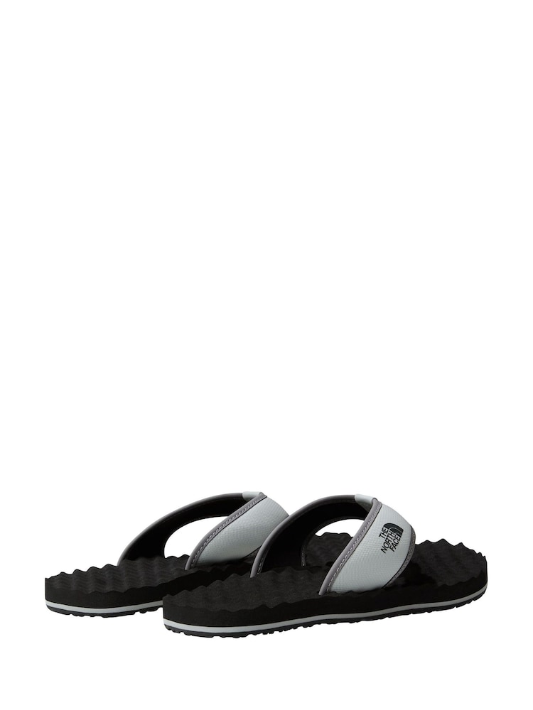 The North Face Black/Chrome Mens Base Camp Flip Flops - Image 6 of 7