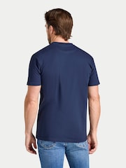 Raging Bull Blue Circle Crest Printed T-Shirt - Image 3 of 4