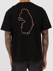 Luke 1977 X Nathan Dawe LAGANAS 100% Cotton Black T-Shirts - Image 2 of 7