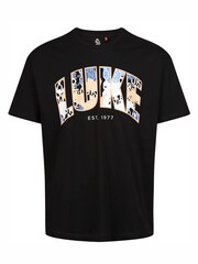 Luke 1977 X Nathan Dawe LAGANAS 100% Cotton Black T-Shirts - Image 4 of 7