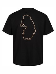 Luke 1977 X Nathan Dawe LAGANAS 100% Cotton Black T-Shirts - Image 5 of 7