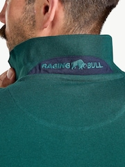 Raging Bull Green L/S Classic Pique Polo Shirt - Image 4 of 5