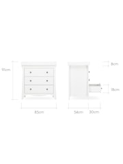 CuddleCo White Clara Dresser Changer - Image 5 of 5