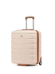 Flight Knight 56x45x25cm EasyJet Overhead 2 Wheel ABS Hard Case Cabin Carry On Hand Luggage - Image 1 of 9