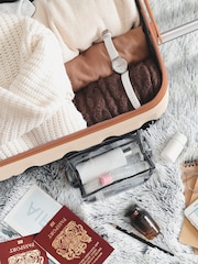 Flight Knight 56x45x25cm EasyJet Overhead 2 Wheel ABS Hard Case Cabin Carry On Hand Luggage - Image 6 of 9