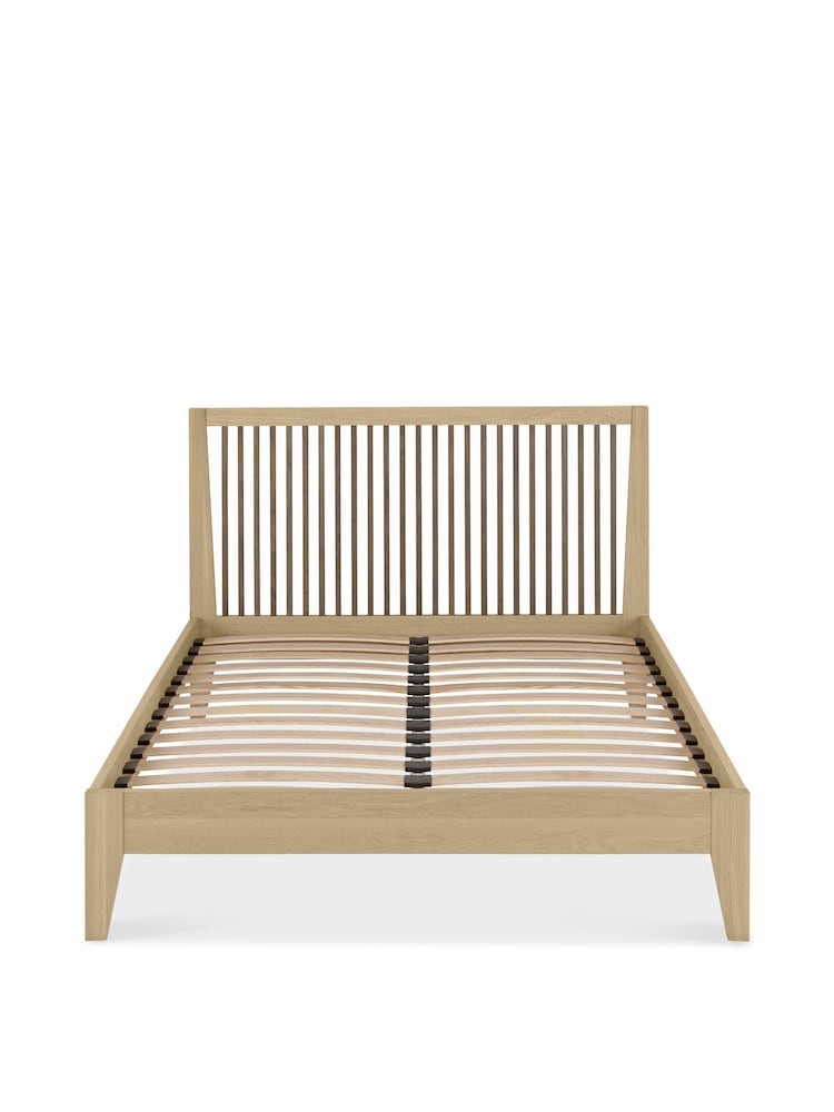 Bentley Designs Oak Rimini Slatted Bed - Image 3 of 3