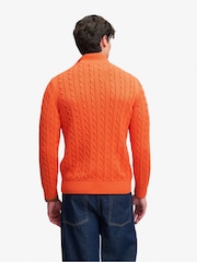 Suéter Superdry Preppy de algodón con media cremallera - Imagen 2 de 5