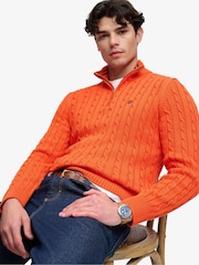 Suéter Superdry Preppy de algodón con media cremallera - Imagen 5 de 5