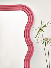 Novogratz Pink Wibbly Wobbly Floor Standing Mirror - Image 2 of 5