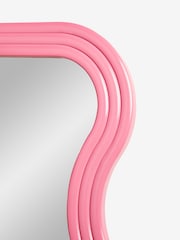Novogratz Pink Wibbly Wobbly Floor Standing Mirror - Image 5 of 5