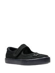 Clarks Multi Fit Hopper Go Girls Stoffschuhe - Bild 1 von 5