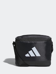 adidas Black 3 bar lunch bag - Image 1 of 5