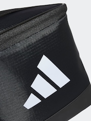 adidas Black 3 bar lunch bag - Image 4 of 5