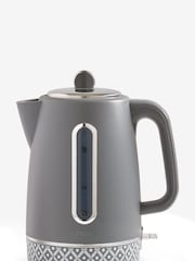 Grey Geometric Kettle - Image 3 of 7