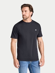 Raging Bull Grey Authentic Rugby Back Print T-Shirt - Image 1 of 5