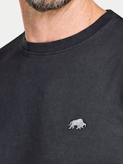Raging Bull Grey Authentic Rugby Back Print T-Shirt - Image 4 of 5
