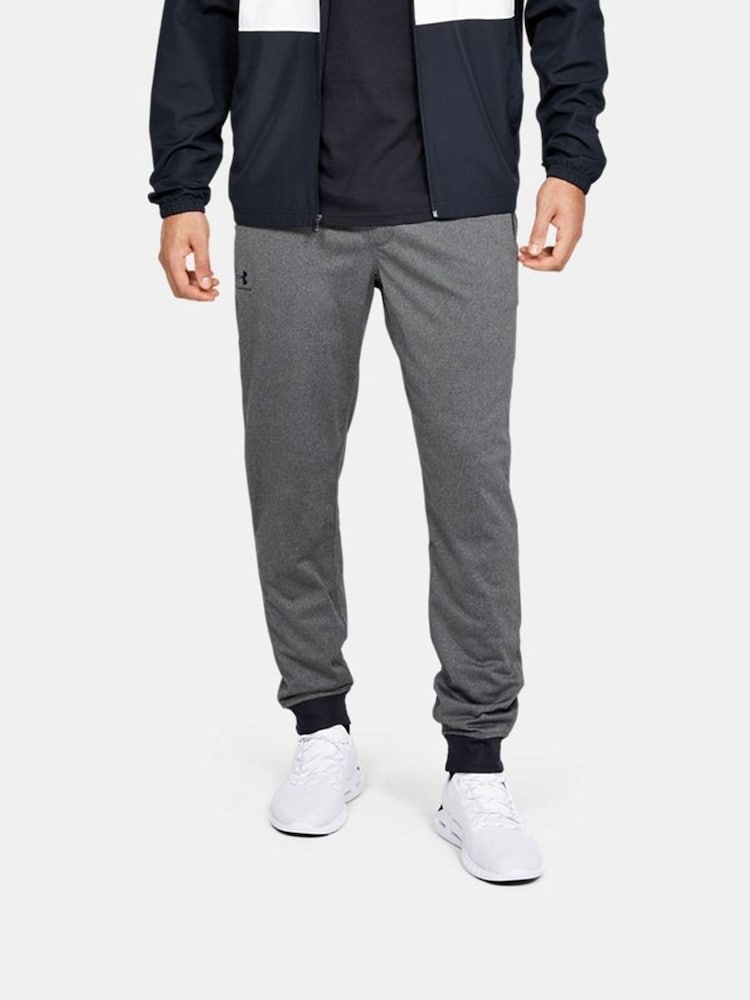 Under Armour Grey Sportstyle Tricot Joggers - Image 1 of 3