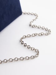 Navy Clutch Bag With Detachable Cross-Body Chain - Image 7 of 9