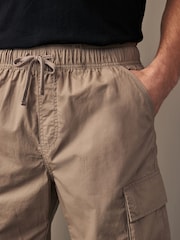 Brown Lightweight Cargo Shorts - Image 4 of 4