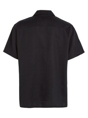 Calvin Klein Black Button Down Pyjama Shirt - Image 3 of 3