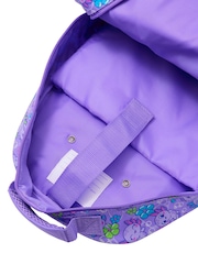 Smiggle Purple Realm Trolley Backpack With Light-Up Wheels - Image 4 of 4