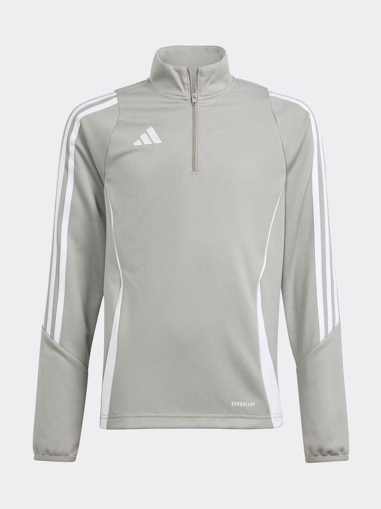 adidas Grey TIRO24 TRTOPY Sweat Top - Image 1 of 5