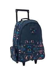 Smiggle Grey Power Play Trolley Backpack With Light Up Wheels - Image 3 of 5