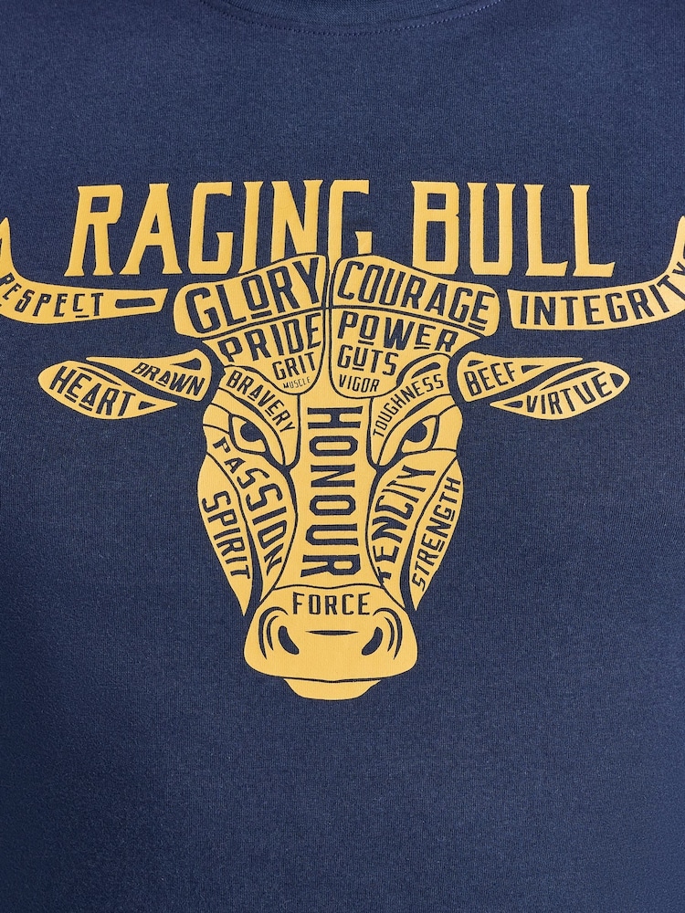 Raging Bull Blue Key Principle T-Shirt - Image 4 of 4 Raging Bull Blue Key Principle T-Shirt - Image 4 of 4