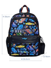 Smiggle Black Playtime Junior ID Backpack - Image 3 of 3