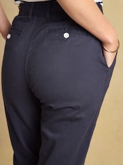 Joules Slim Fit Navy Blue Chino Trousers - Image 4 of 8