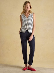 Joules Slim Fit Navy Blue Chino Trousers - Image 5 of 8