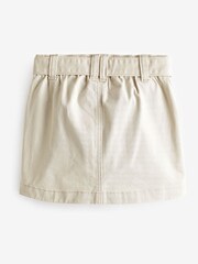 Abercrombie & Fitch Cream Cargo Micro Mini Skort - Image 2 of 3