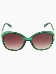 Dune London Green Grennada Oversized Sunglasses - Image 2 of 2