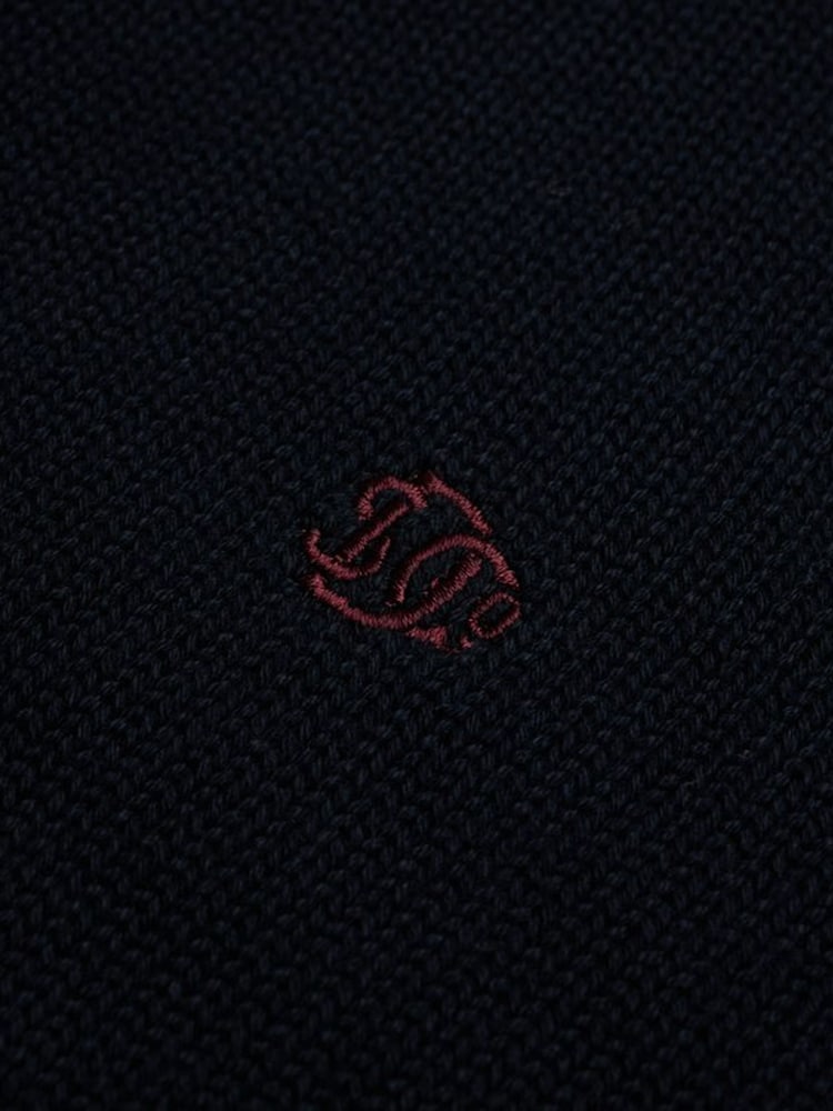 Superdry Cotton Button Henley Jumper - Imagen 2 de 2