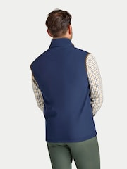 Raging Bull Blue Soft Shell Fleece Gilet - Image 2 of 4