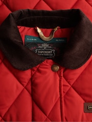 Rød - Superdry Jakke med kordfløyelsdetaljer - Bilde 7 av 7