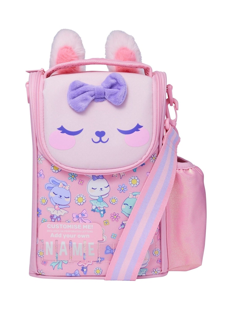 وردي - Smiggle Playtime Junior ID Lunchbox With Strap - صورة 1 من 2