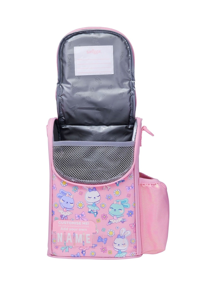وردي - Smiggle Playtime Junior ID Lunchbox With Strap - صورة 2 من 2