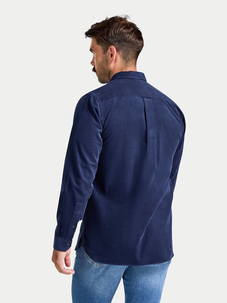 Raging Bull Blue L/S Corduroy Shirt - Image 2 of 4 Raging Bull Blue L/S Corduroy Shirt - Image 2 of 4