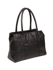 Zwart - Pure Luxuries London leren handtas Chatham - Image 3 of 6