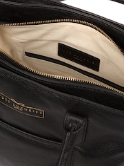 Zwart - Pure Luxuries London leren handtas Chatham - Image 5 of 6