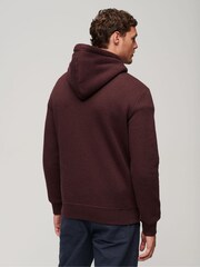 Superdry Red Essential Logo Hoodie - Image 2 of 6