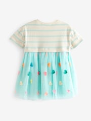 Blue Short Sleeve Tutu Dress (3mths-7yrs) - Image 6 of 8