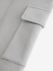 Grey Smart Cargo Jersey Shorts (3-16yrs) - Image 3 of 4