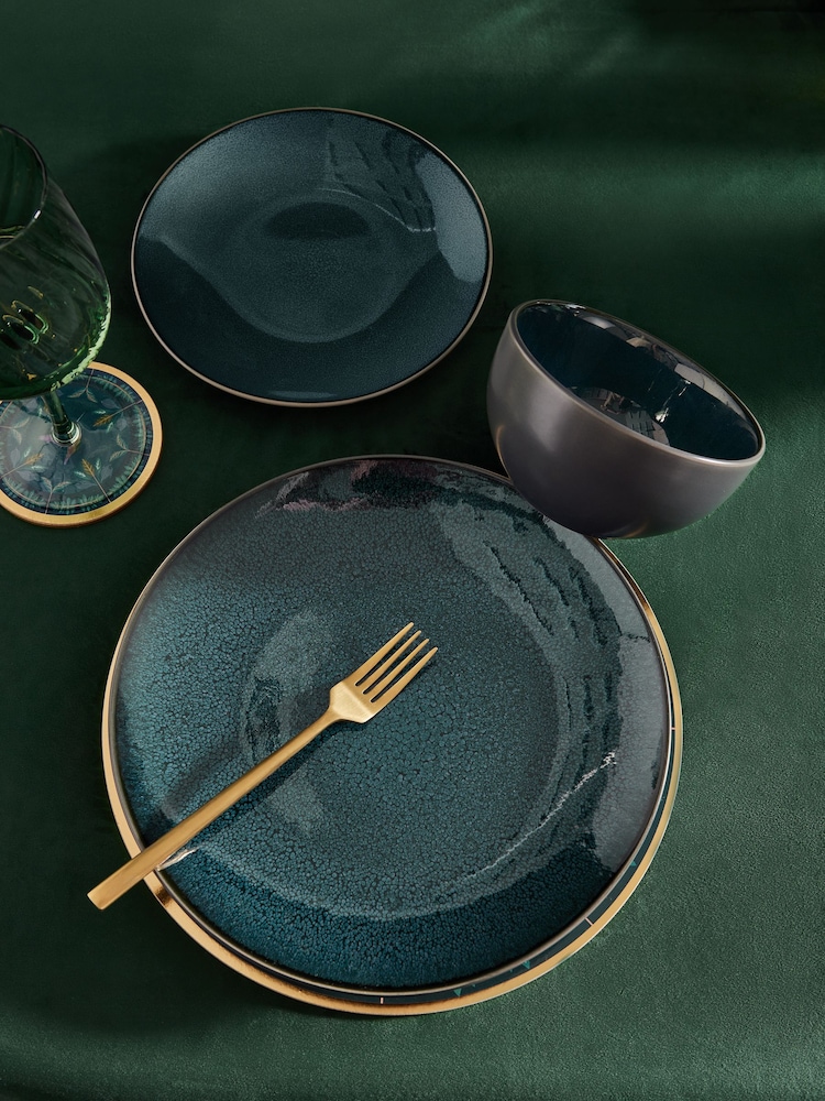 Logan Reactive Glaze 12 Piece Dinner Set - صورة 2 من 4