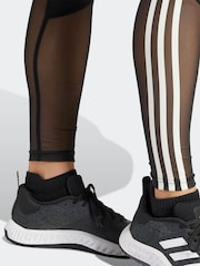 adidas Black Hyperglam Full Length Leggings - Image 6 of 7