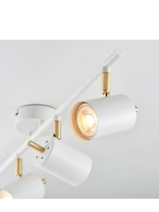 Gallery Home Gold and White Powell Spotlight - Image 2 of 5