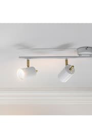 Gallery Home Gold and White Powell Spotlight - Image 3 of 5