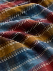 Seasalt Cornwall Blue Fathomer Checked Shirt - Image 5 of 5